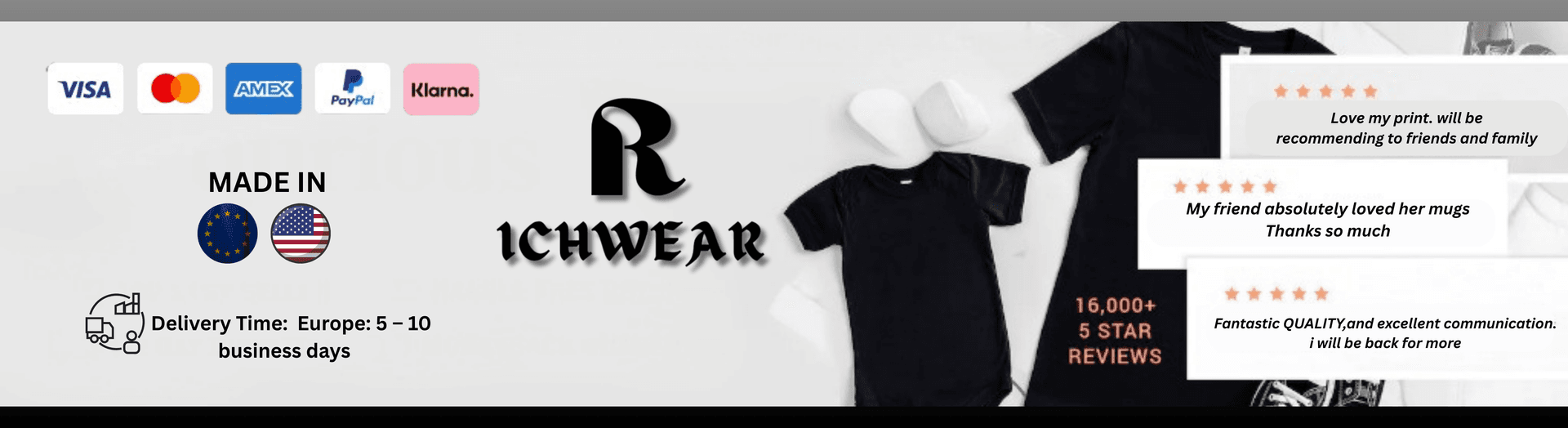 Banner for ICHWEAR